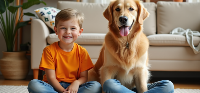 Chiens et enfants : les races les plus adaptées à la vie de famille